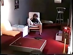 Fantastisk udsigt over min mor fingersætning i stuen