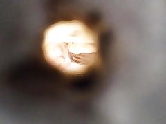 Sexet flad makker goldning efter et bad