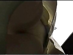 Kontor kollega strømpebukser upskirt